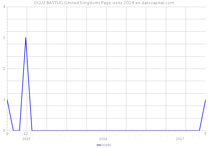 OGUZ BASTUG (United Kingdom) Page visits 2024 