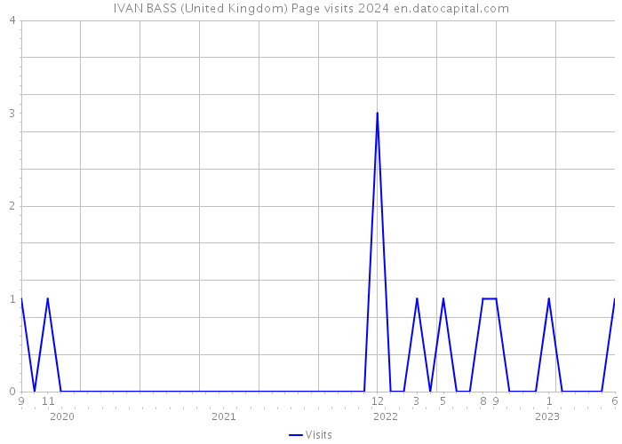 IVAN BASS (United Kingdom) Page visits 2024 