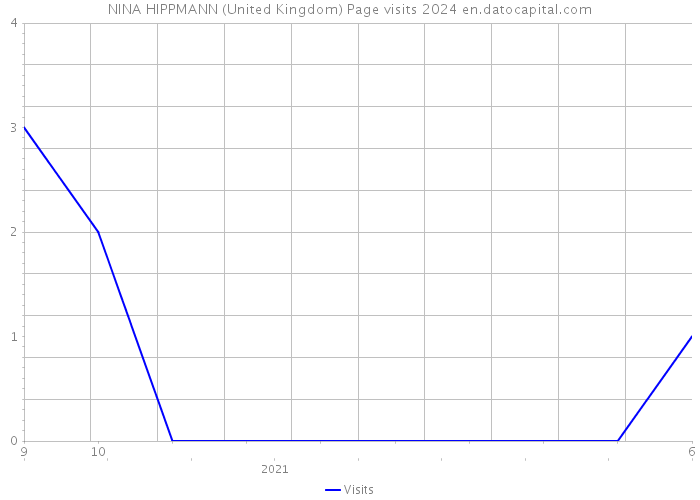 NINA HIPPMANN (United Kingdom) Page visits 2024 