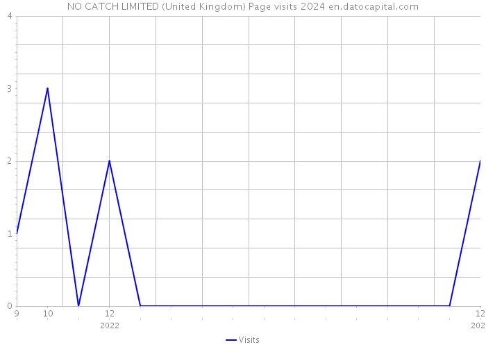 NO CATCH LIMITED (United Kingdom) Page visits 2024 