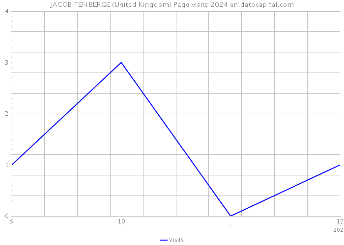 JACOB TEN BERGE (United Kingdom) Page visits 2024 
