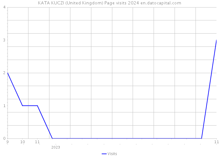 KATA KUCZI (United Kingdom) Page visits 2024 