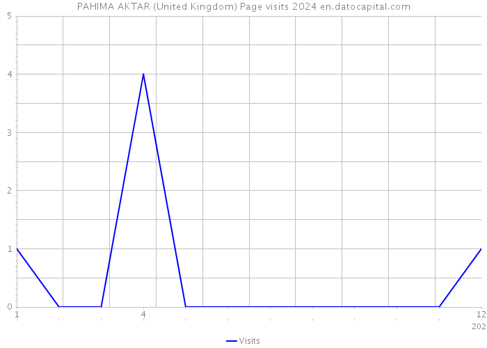 PAHIMA AKTAR (United Kingdom) Page visits 2024 