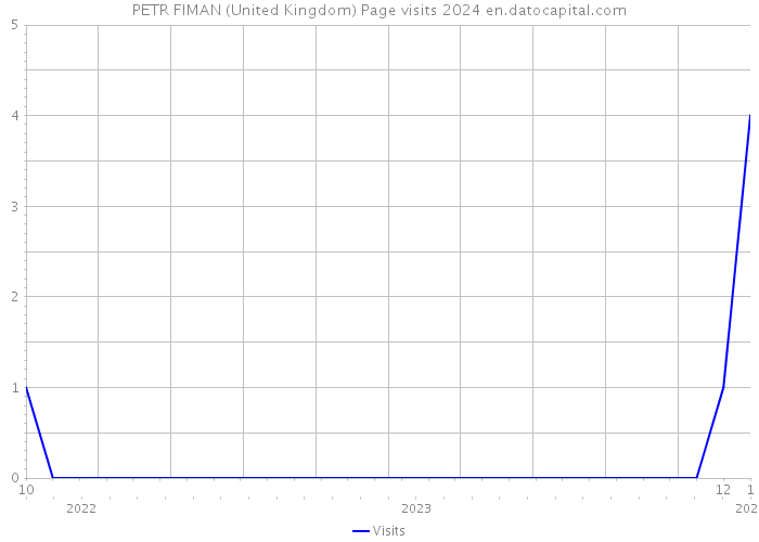 PETR FIMAN (United Kingdom) Page visits 2024 