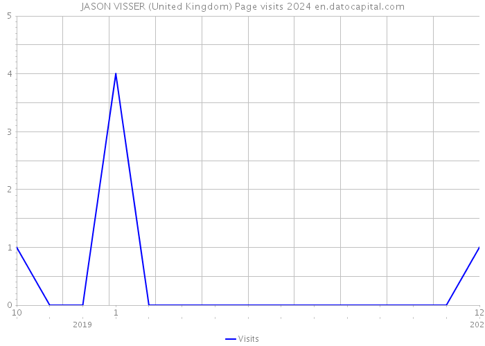 JASON VISSER (United Kingdom) Page visits 2024 