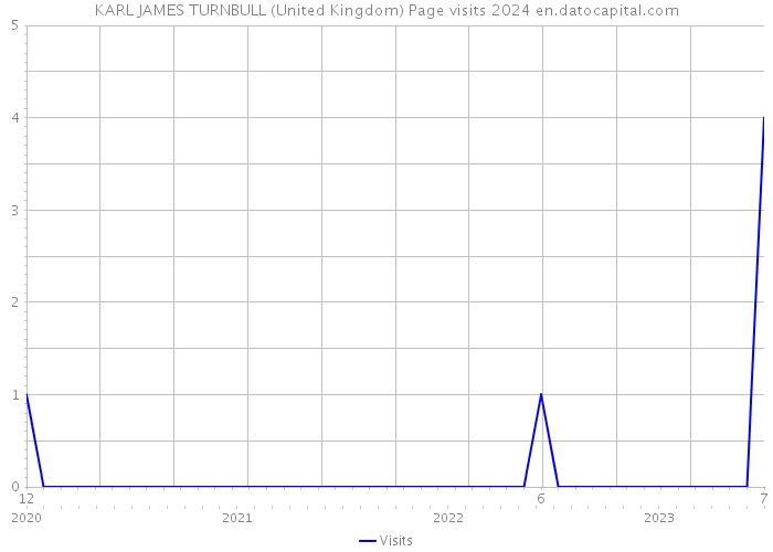 KARL JAMES TURNBULL (United Kingdom) Page visits 2024 