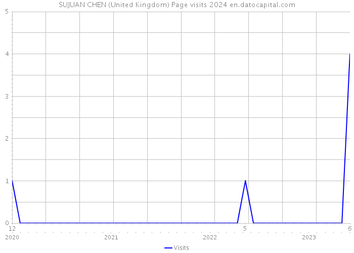 SUJUAN CHEN (United Kingdom) Page visits 2024 