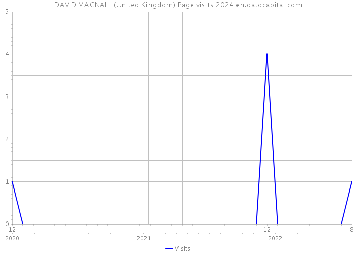 DAVID MAGNALL (United Kingdom) Page visits 2024 