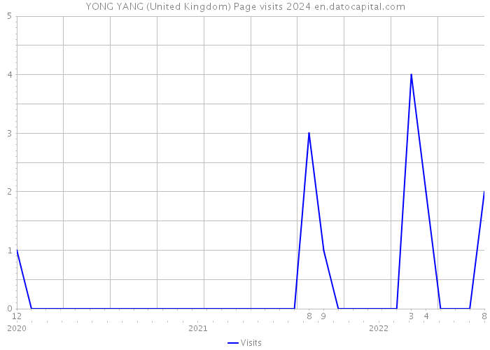 YONG YANG (United Kingdom) Page visits 2024 