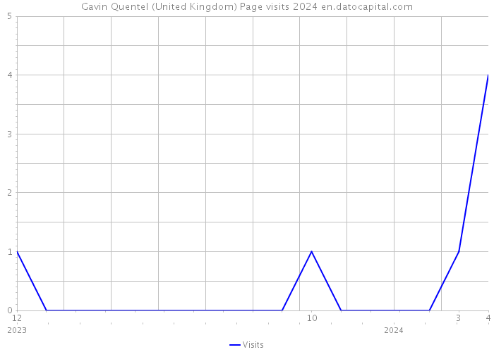Gavin Quentel (United Kingdom) Page visits 2024 
