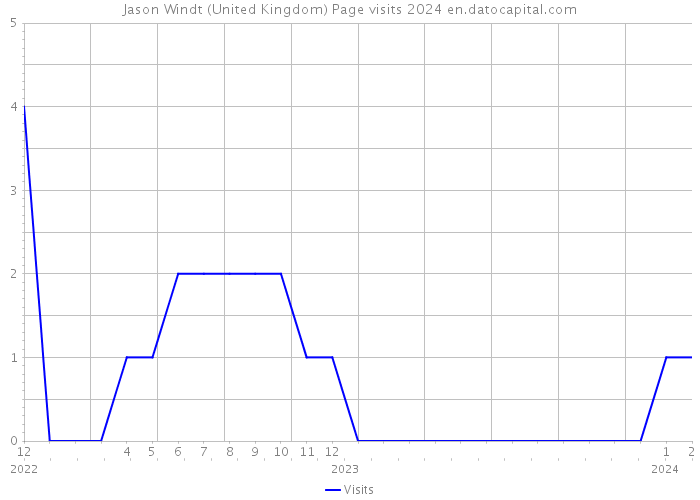 Jason Windt (United Kingdom) Page visits 2024 