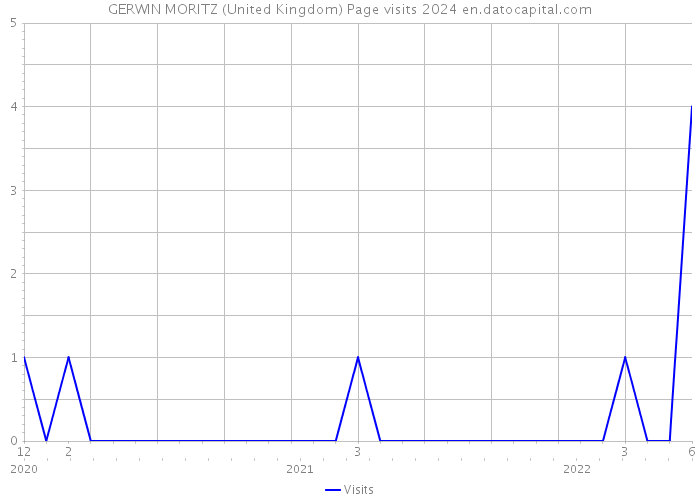 GERWIN MORITZ (United Kingdom) Page visits 2024 