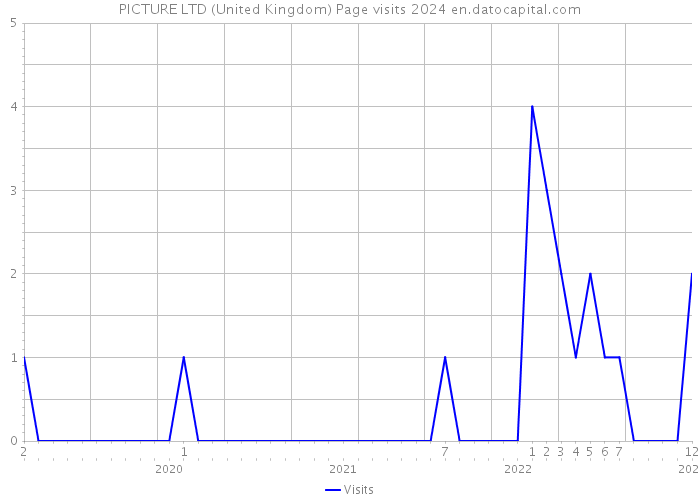 PICTURE LTD (United Kingdom) Page visits 2024 
