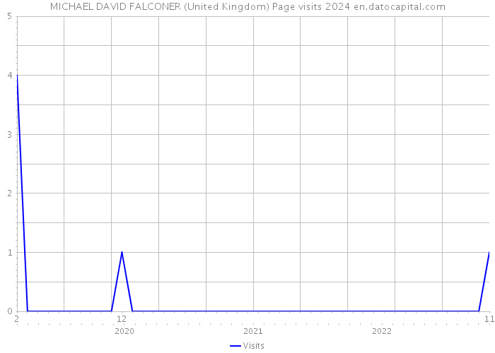 MICHAEL DAVID FALCONER (United Kingdom) Page visits 2024 