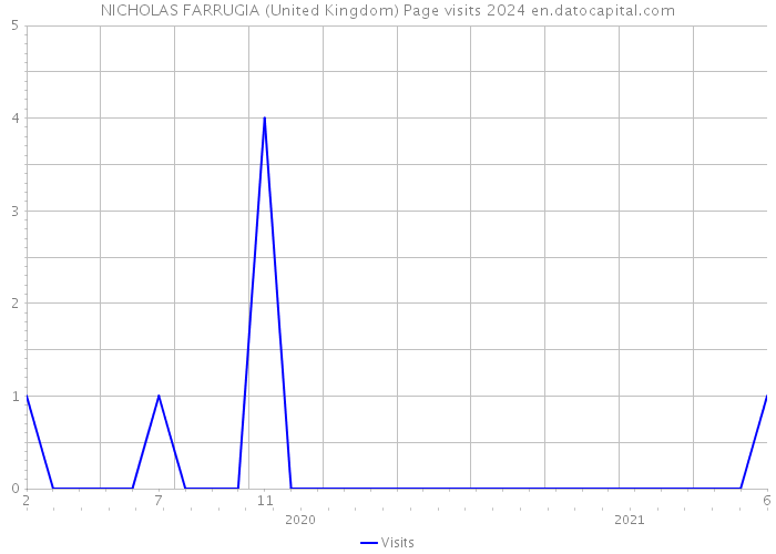 NICHOLAS FARRUGIA (United Kingdom) Page visits 2024 