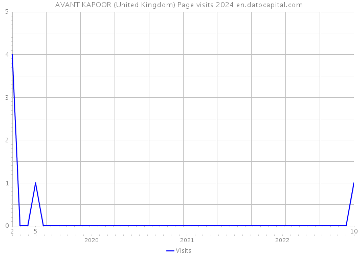 AVANT KAPOOR (United Kingdom) Page visits 2024 