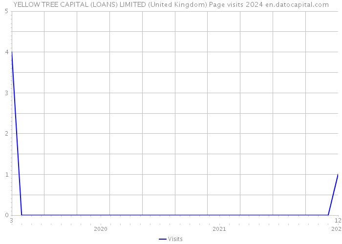 YELLOW TREE CAPITAL (LOANS) LIMITED (United Kingdom) Page visits 2024 