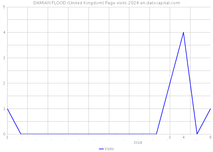DAMIAN FLOOD (United Kingdom) Page visits 2024 