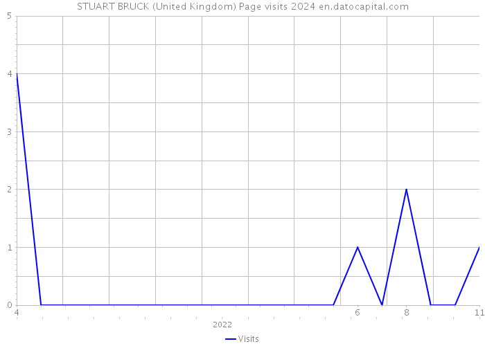 STUART BRUCK (United Kingdom) Page visits 2024 
