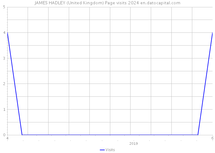 JAMES HADLEY (United Kingdom) Page visits 2024 