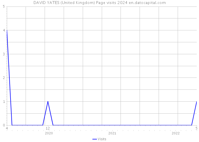 DAVID YATES (United Kingdom) Page visits 2024 