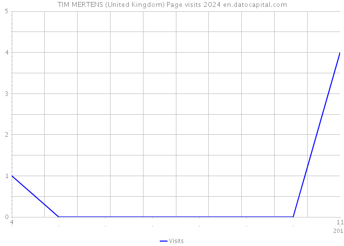 TIM MERTENS (United Kingdom) Page visits 2024 