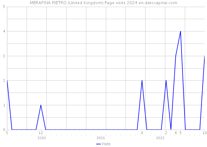 MERAFINA PIETRO (United Kingdom) Page visits 2024 