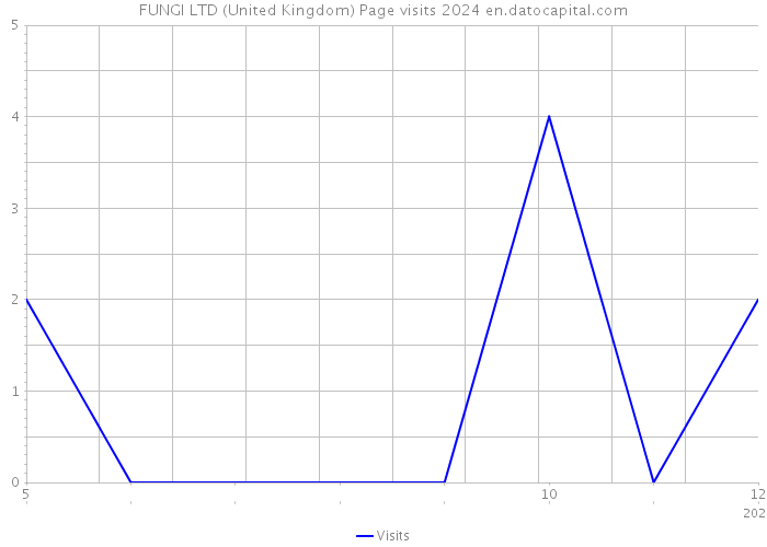 FUNGI LTD (United Kingdom) Page visits 2024 