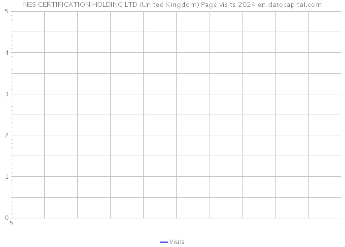 NES CERTIFICATION HOLDING LTD (United Kingdom) Page visits 2024 