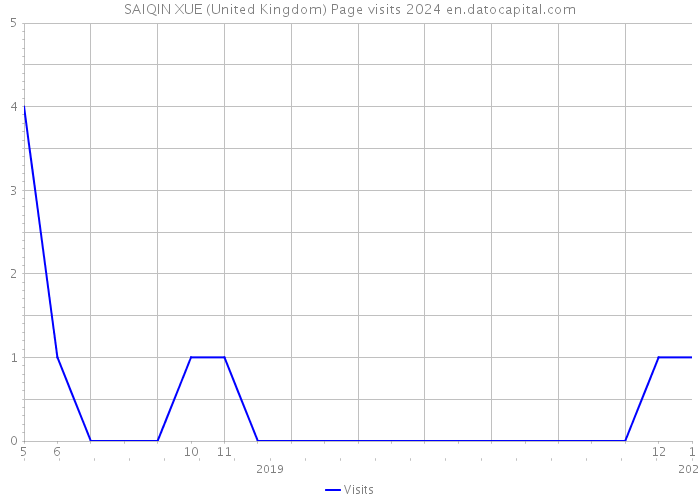 SAIQIN XUE (United Kingdom) Page visits 2024 