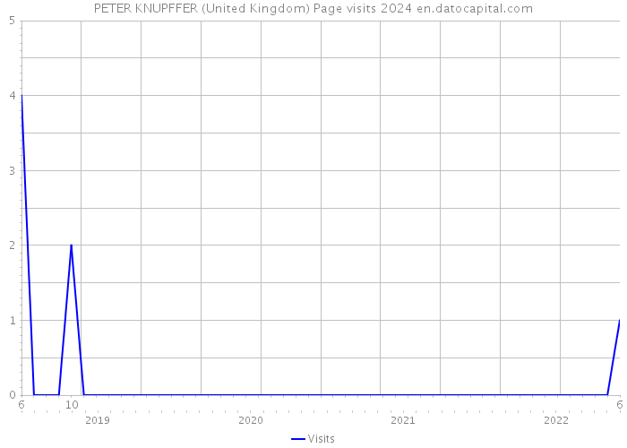 PETER KNUPFFER (United Kingdom) Page visits 2024 