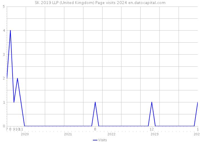 SK 2019 LLP (United Kingdom) Page visits 2024 