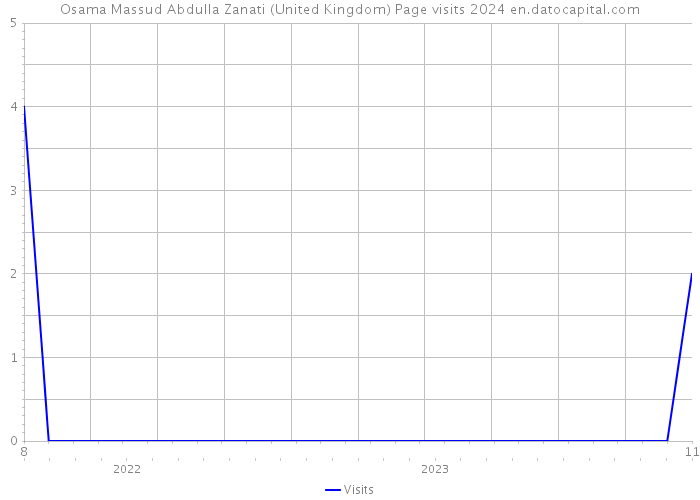 Osama Massud Abdulla Zanati (United Kingdom) Page visits 2024 