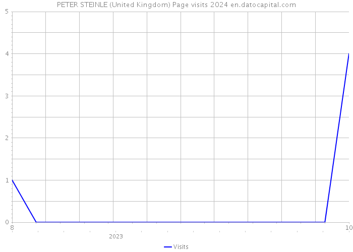 PETER STEINLE (United Kingdom) Page visits 2024 