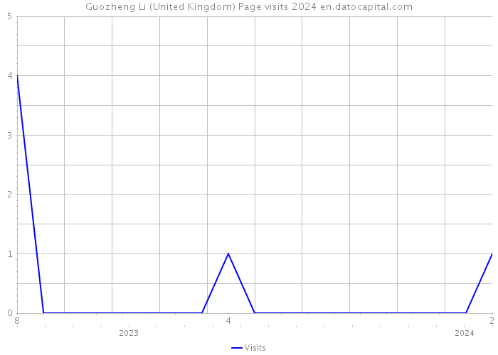 Guozheng Li (United Kingdom) Page visits 2024 