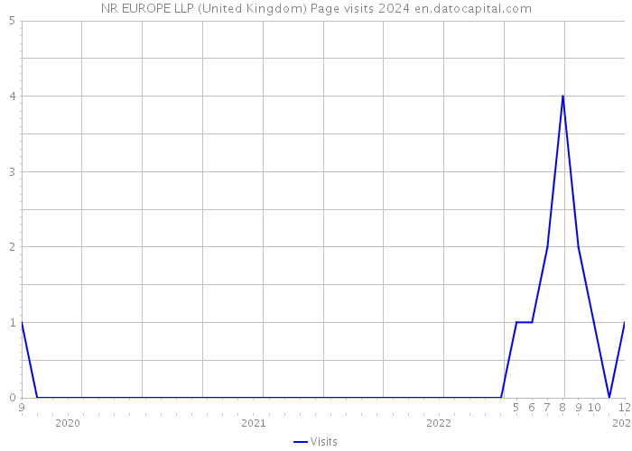 NR EUROPE LLP (United Kingdom) Page visits 2024 