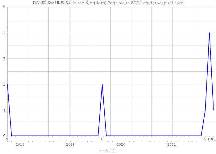 DAVID SWINKELS (United Kingdom) Page visits 2024 