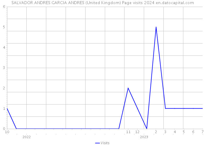 SALVADOR ANDRES GARCIA ANDRES (United Kingdom) Page visits 2024 