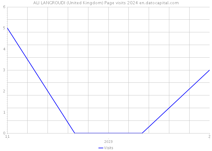 ALI LANGROUDI (United Kingdom) Page visits 2024 