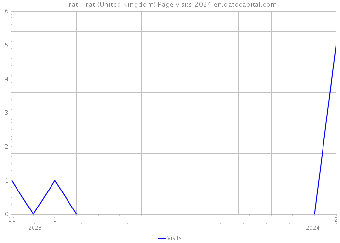 Firat Firat (United Kingdom) Page visits 2024 