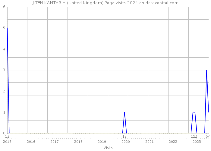 JITEN KANTARIA (United Kingdom) Page visits 2024 