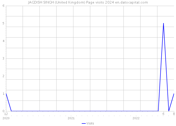 JAGDISH SINGH (United Kingdom) Page visits 2024 