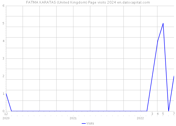 FATMA KARATAS (United Kingdom) Page visits 2024 