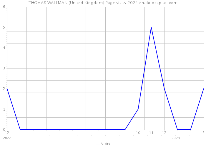 THOMAS WALLMAN (United Kingdom) Page visits 2024 