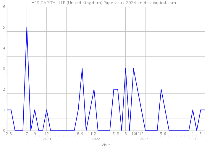 H2S CAPITAL LLP (United Kingdom) Page visits 2024 