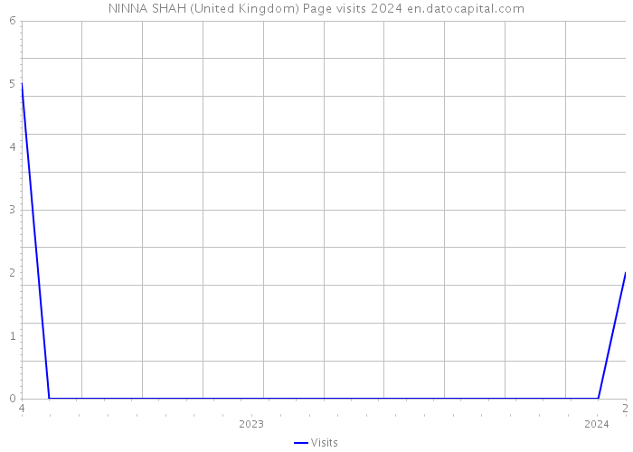 NINNA SHAH (United Kingdom) Page visits 2024 