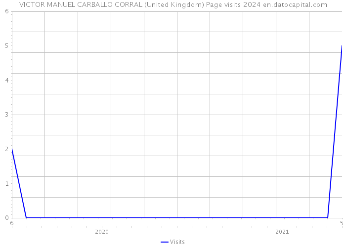 VICTOR MANUEL CARBALLO CORRAL (United Kingdom) Page visits 2024 