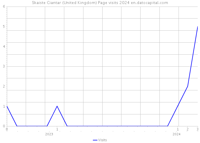 Skaiste Ciantar (United Kingdom) Page visits 2024 