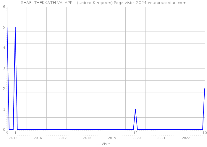 SHAFI THEKKATH VALAPPIL (United Kingdom) Page visits 2024 