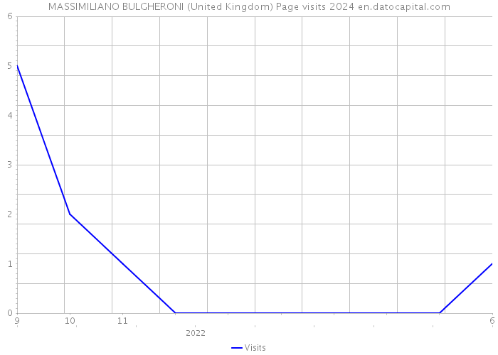MASSIMILIANO BULGHERONI (United Kingdom) Page visits 2024 